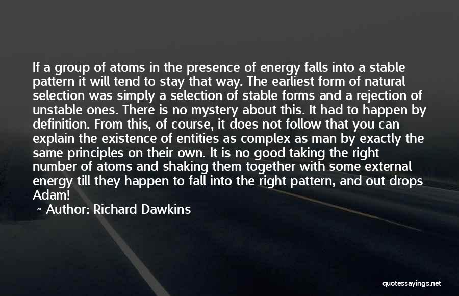 Unstable Man Quotes By Richard Dawkins