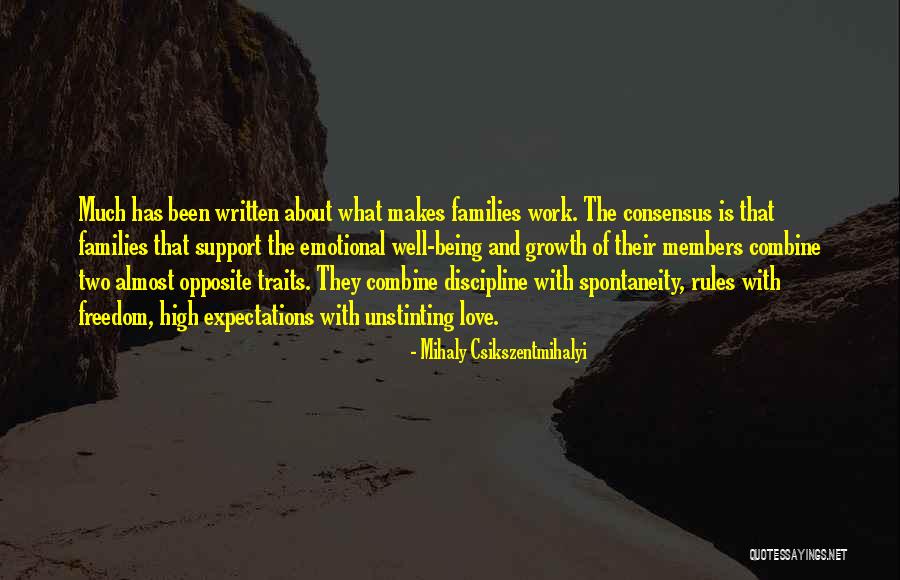Unstinting Support Quotes By Mihaly Csikszentmihalyi Unstinting Support Quotes By Mihaly Csikszentmihalyi