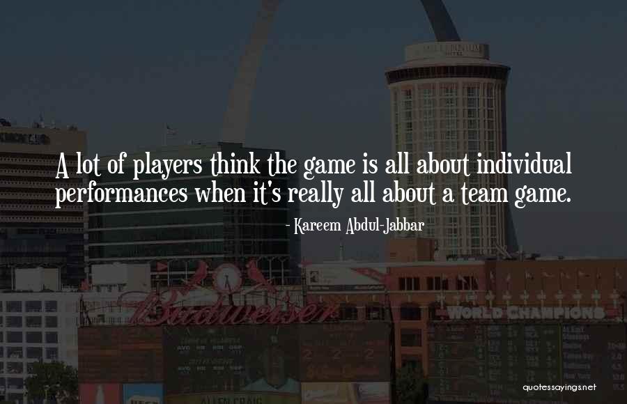 Unsual Quotes By Kareem Abdul-Jabbar Unsual Quotes By Kareem Abdul-Jabbar