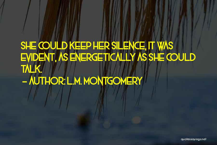 Unsubmissiveness Quotes By L.M. Montgomery