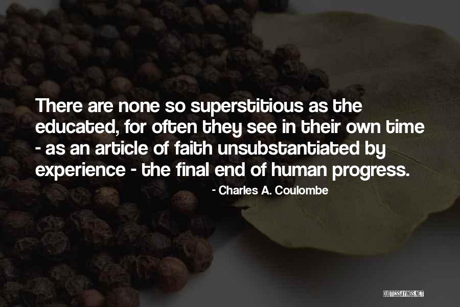 Unsubstantiated Quotes By Charles A. Coulombe Unsubstantiated Quotes By Charles A. Coulombe