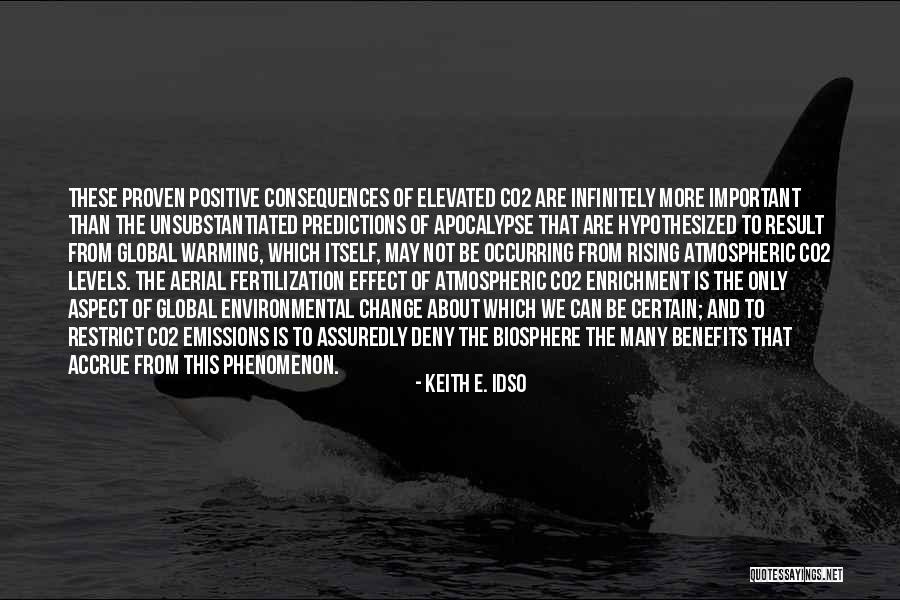 Unsubstantiated Quotes By Keith E. Idso Unsubstantiated Quotes By Keith E. Idso