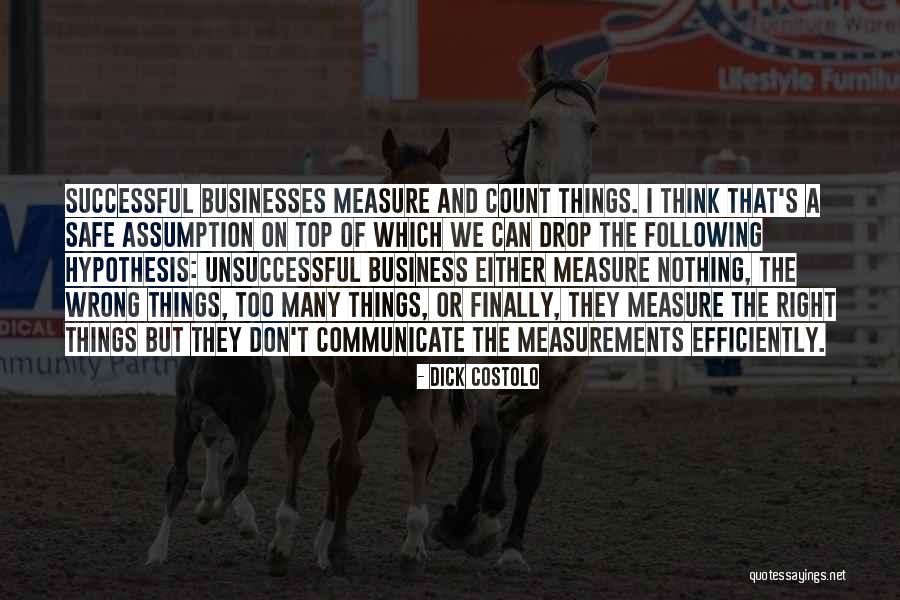 Unsuccessful Business Quotes By Dick Costolo Unsuccessful Business Quotes By Dick Costolo