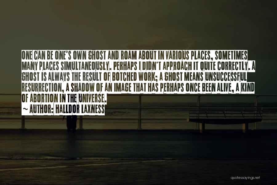 Unsuccessful Quotes By Halldor Laxness