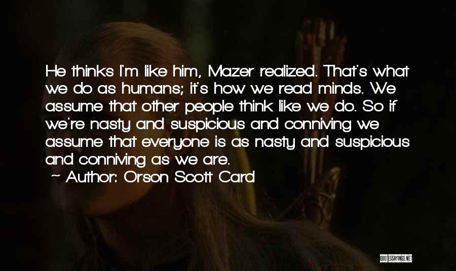 Unsullied Game Quotes By Orson Scott Card