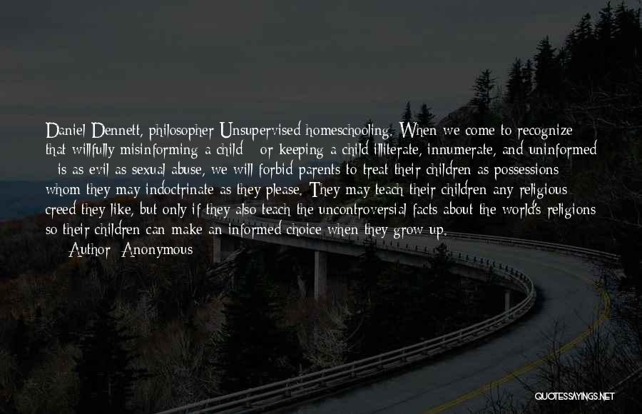 Unsupervised Quotes By Anonymous