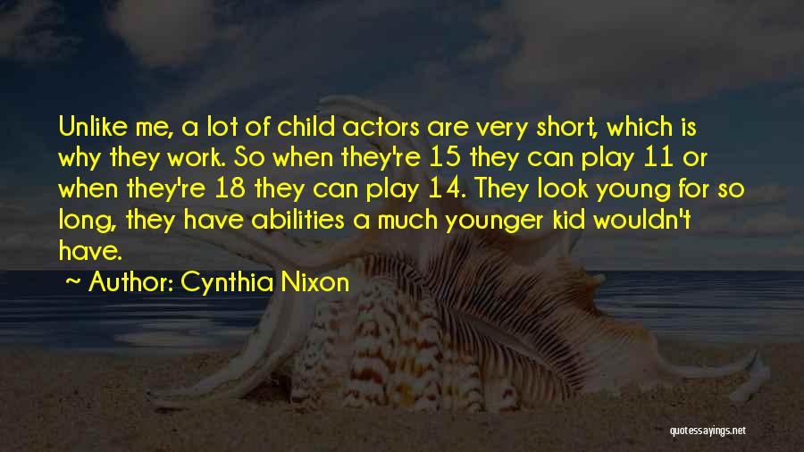 Unsympathetically Quotes By Cynthia Nixon