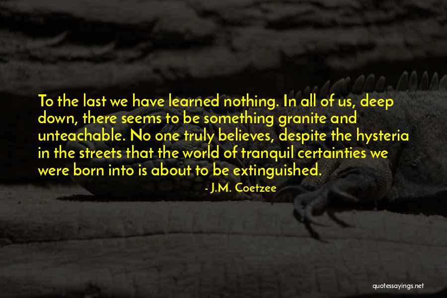 Unteachable Quotes By J.M. Coetzee Unteachable Quotes By J.M. Coetzee