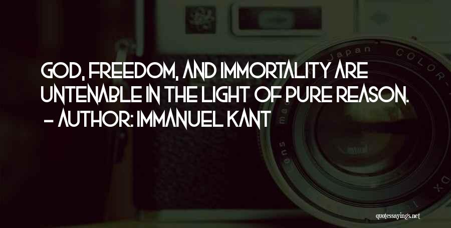 Untenable Quotes By Immanuel Kant