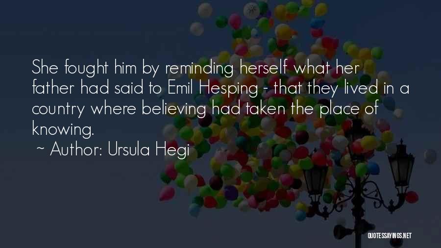 Unterhaltung In English Quotes By Ursula Hegi