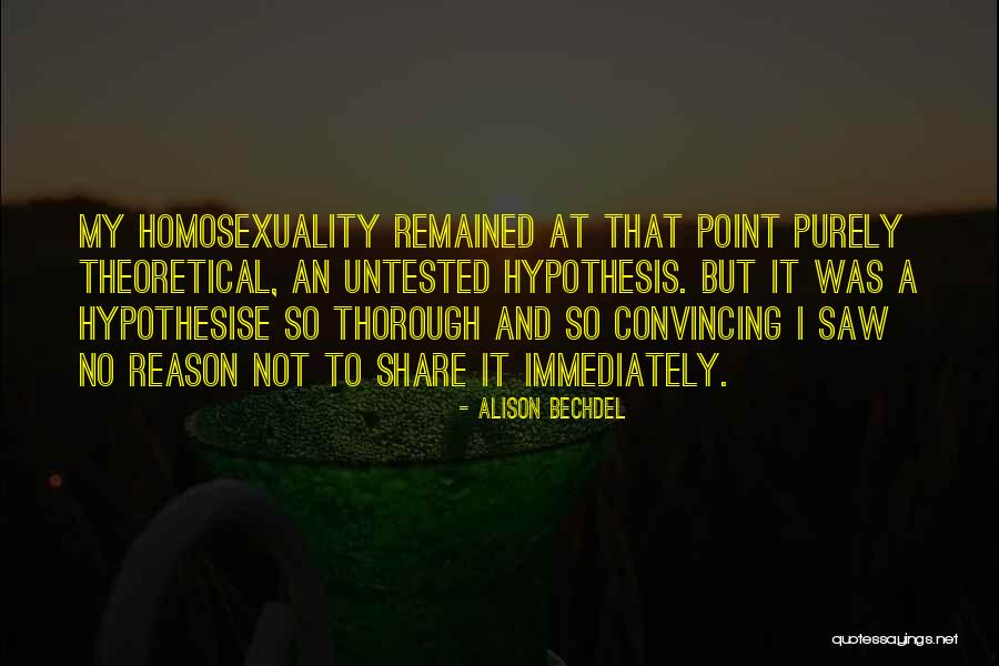 Untested Quotes By Alison Bechdel Untested Quotes By Alison Bechdel
