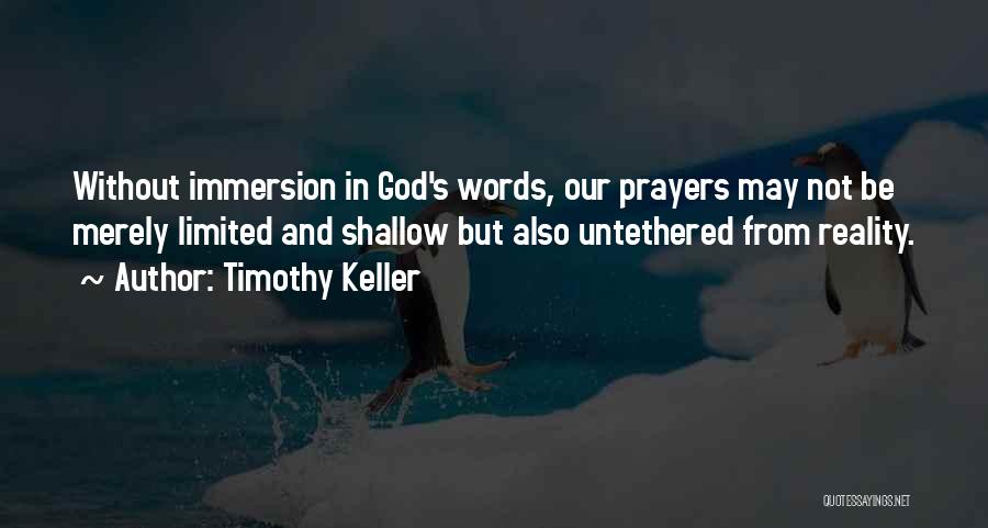 Untethered Quotes By Timothy Keller