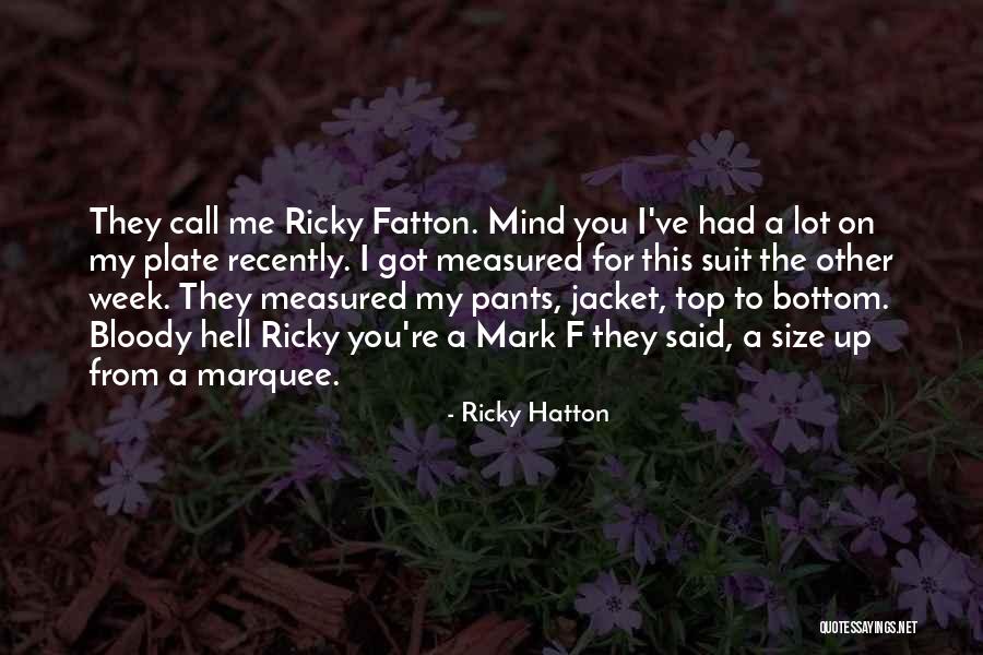 Unthinking Synonym Quotes By Ricky Hatton Unthinking Synonym Quotes By Ricky Hatton
