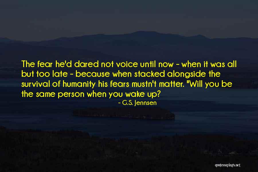 Unthreatened Quotes By G.S. Jennsen Unthreatened Quotes By G.S. Jennsen