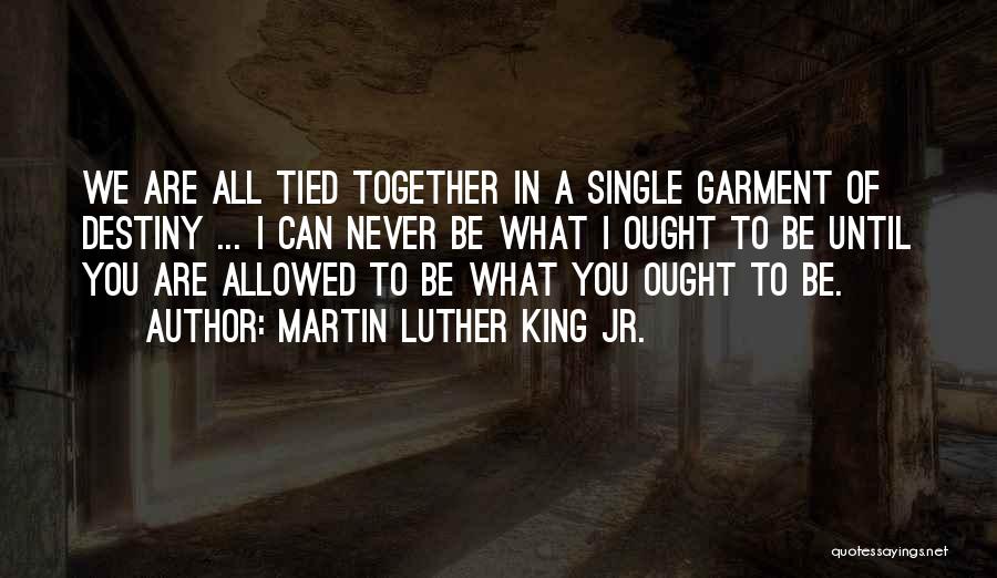 Until We Can Be Together Quotes By Martin Luther King Jr.