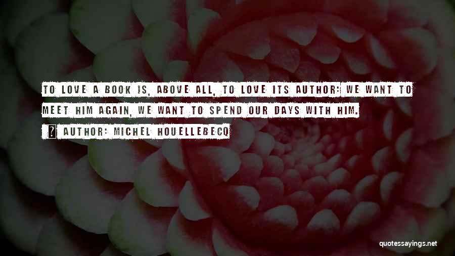 Until We Meet Again Book Quotes By Michel Houellebecq