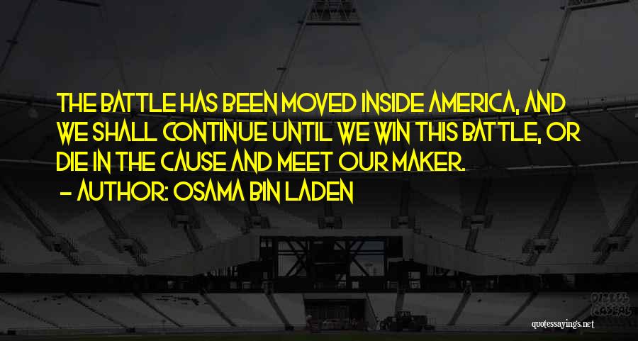 Until We Meet Quotes By Osama Bin Laden