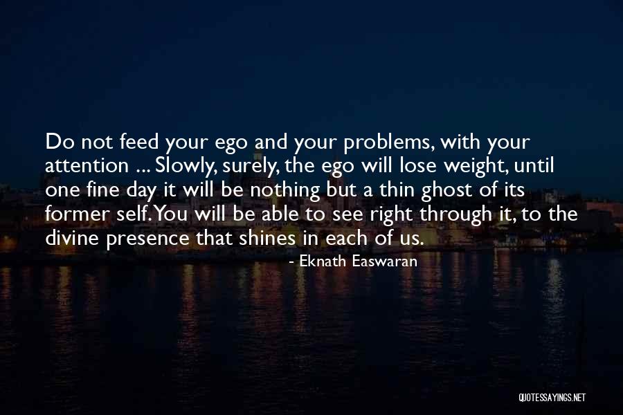 Until You Lose It Quotes By Eknath Easwaran