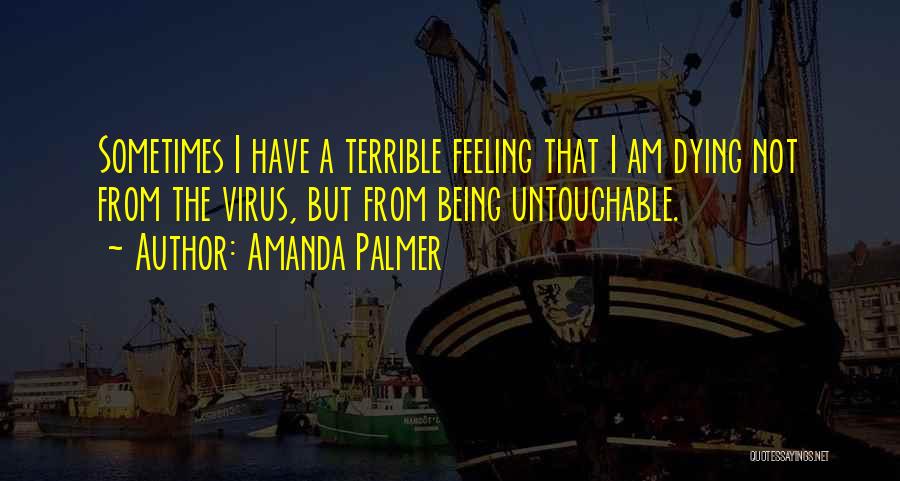 Untouchable Quotes By Amanda Palmer