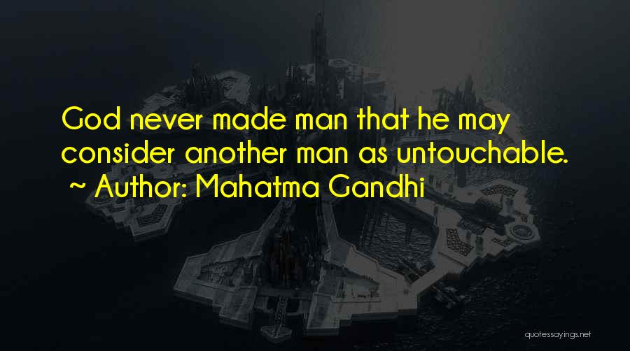 Untouchable Quotes By Mahatma Gandhi