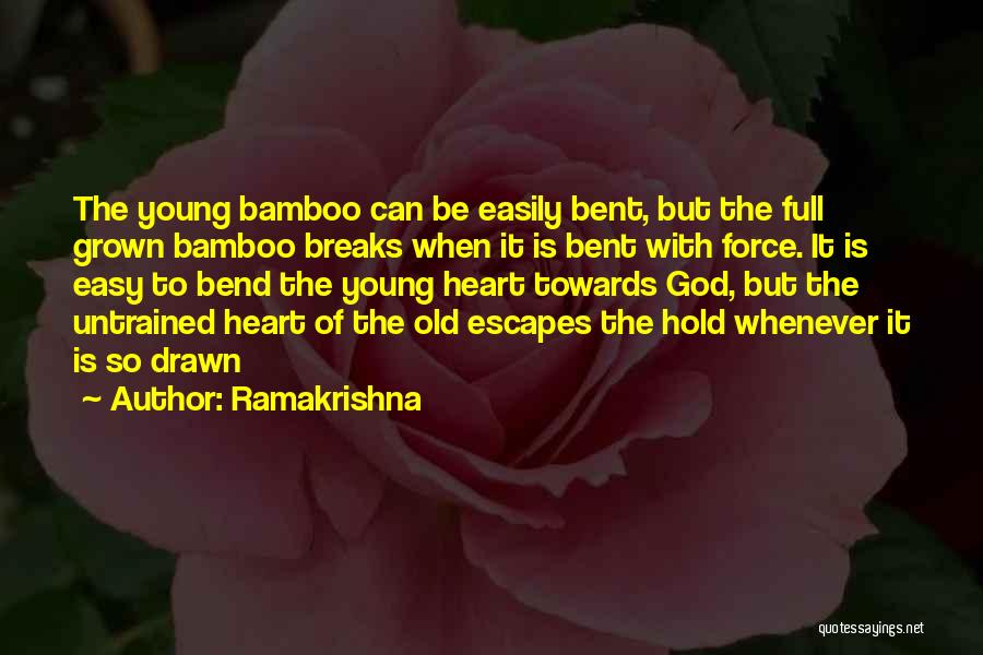 Untrained Quotes By Ramakrishna