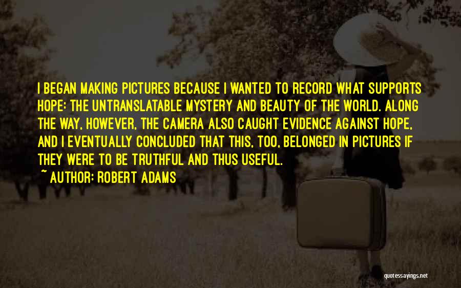 Untranslatable Quotes By Robert Adams