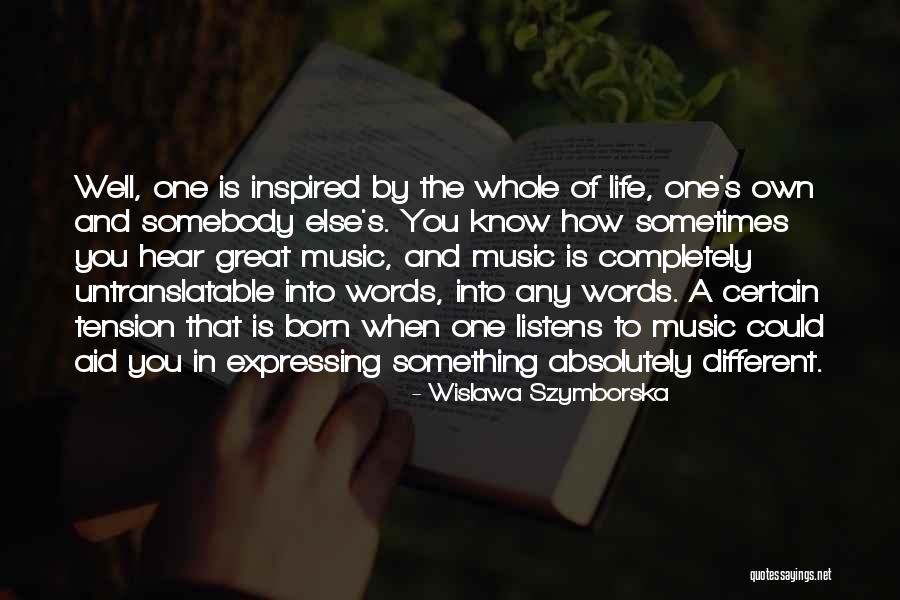 Untranslatable Words Quotes By Wislawa Szymborska Untranslatable Words Quotes By Wislawa Szymborska