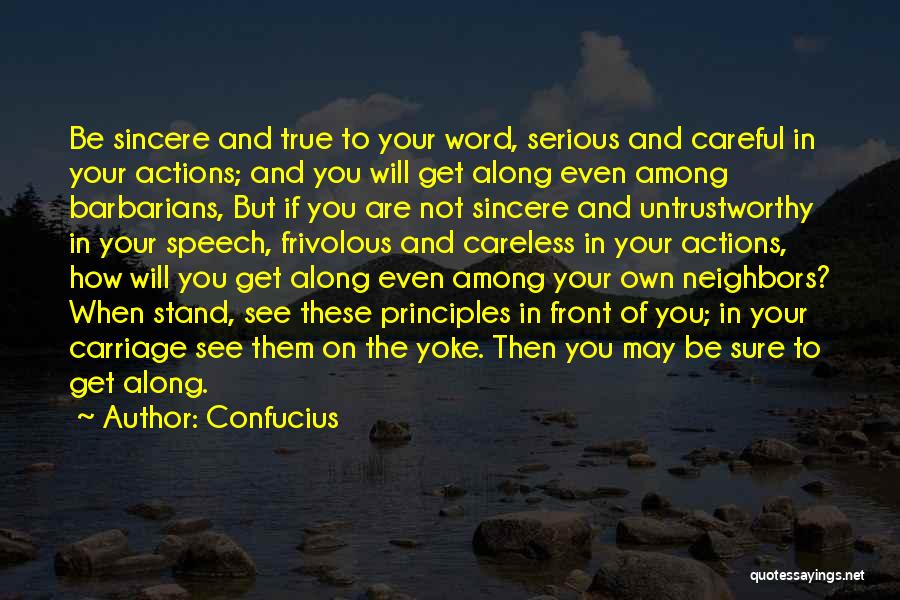 Untrustworthy Quotes By Confucius