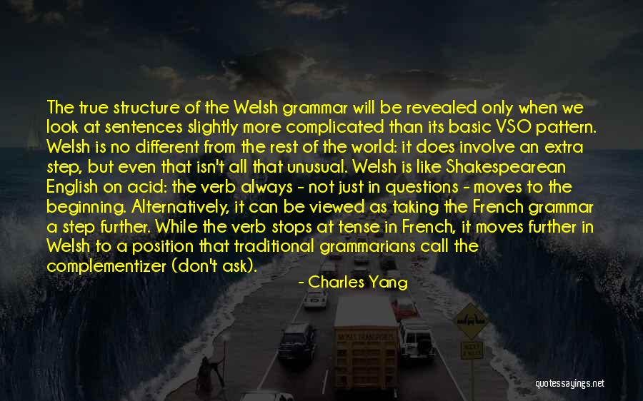 Unusual English Quotes By Charles Yang Unusual English Quotes By Charles Yang