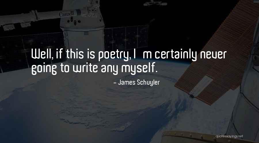 Unutility Quotes By James Schuyler