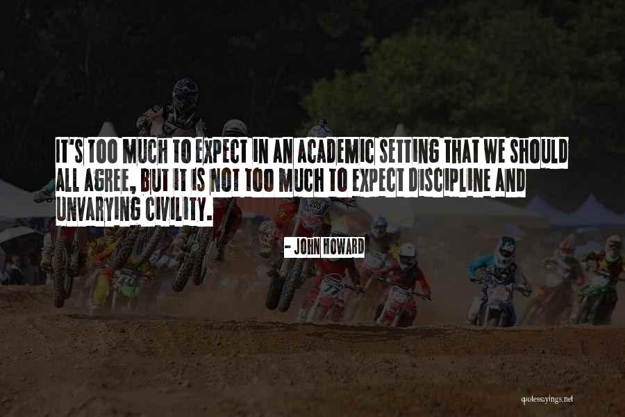 Unvarying Quotes By John Howard Unvarying Quotes By John Howard
