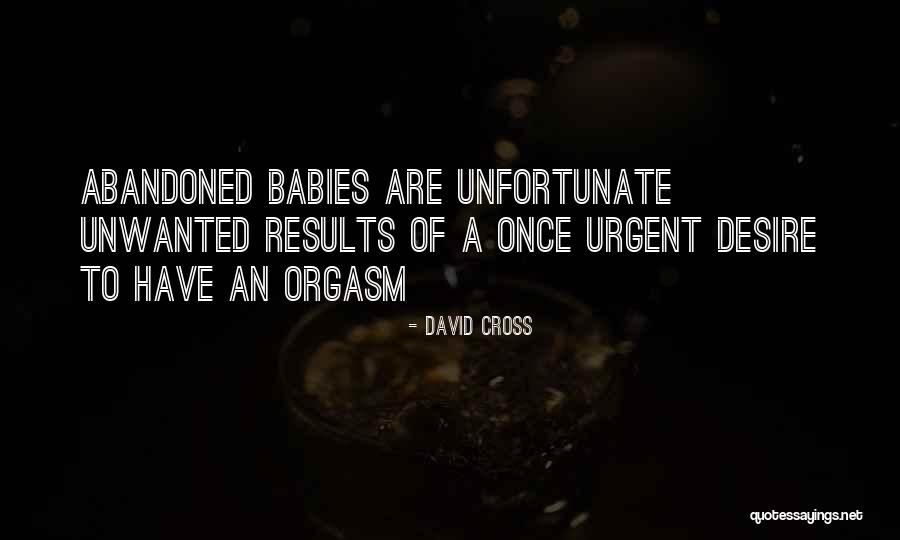 Unwanted Babies Quotes By David Cross