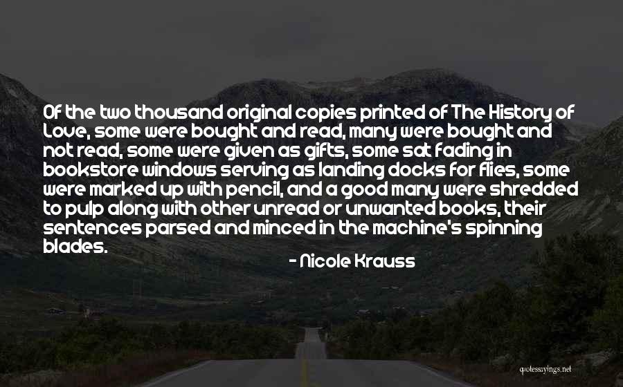 Unwanted Gifts Quotes By Nicole Krauss Unwanted Gifts Quotes By Nicole Krauss