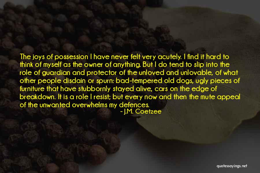 Unwanted People Quotes By J.M. Coetzee Unwanted People Quotes By J.M. Coetzee