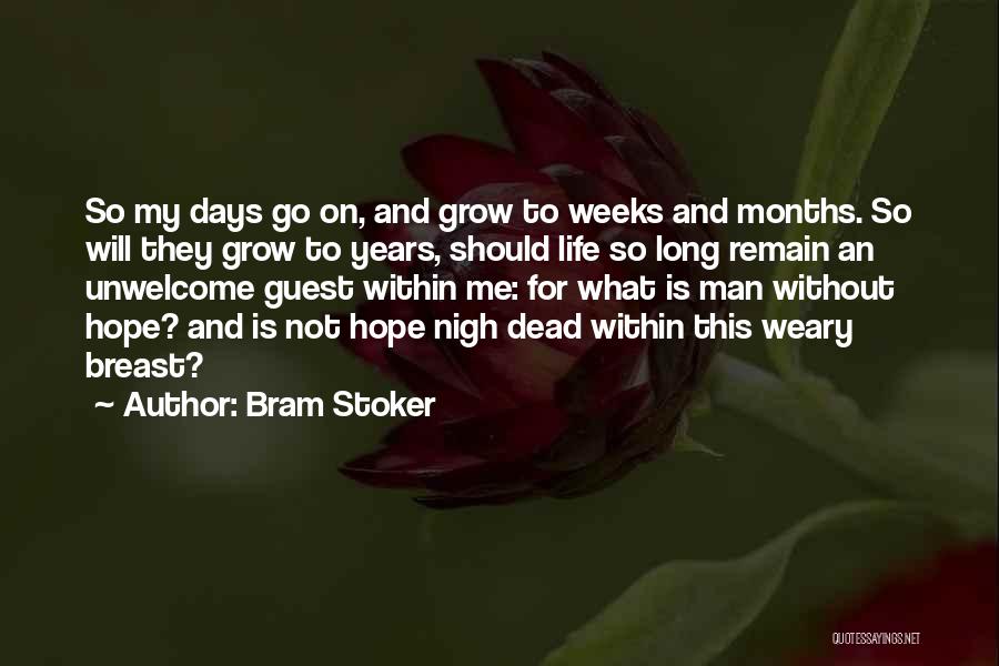 Unwelcome Guest Quotes By Bram Stoker