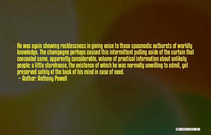 Unwilling Quotes By Anthony Powell