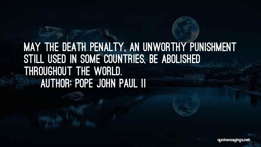 Unworthy Quotes By Pope John Paul II