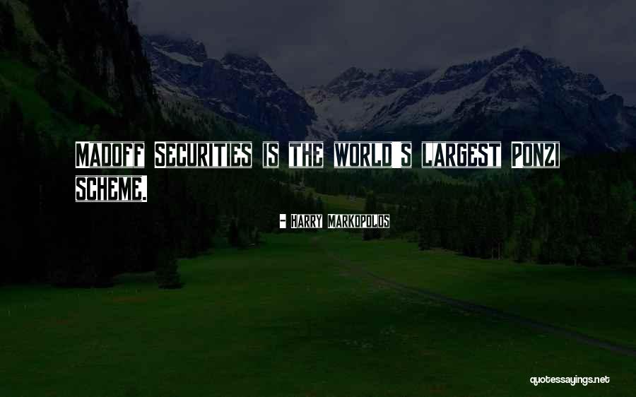 Unwritten Laws Quotes By Harry Markopolos Unwritten Laws Quotes By Harry Markopolos