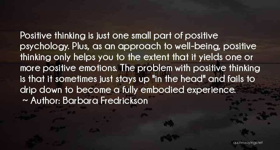 Up And Down Emotions Quotes By Barbara Fredrickson