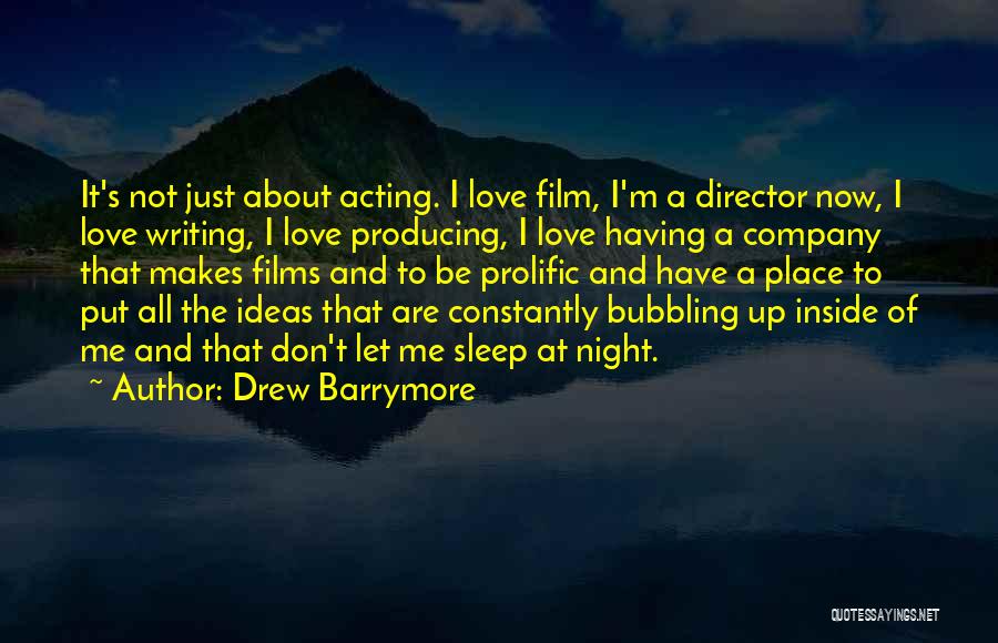 Up Film Love Quotes By Drew Barrymore
