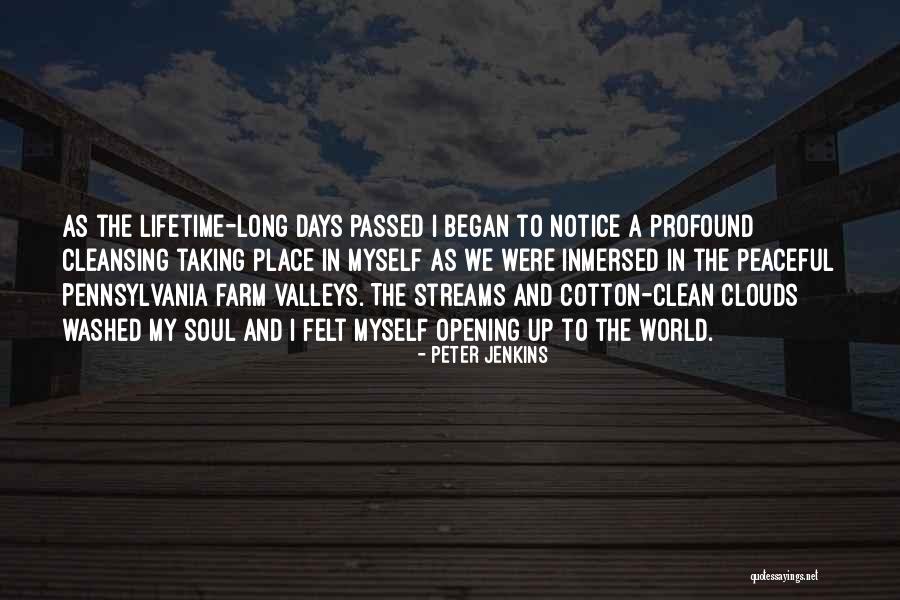 Up In The Clouds Quotes By Peter Jenkins Up In The Clouds Quotes By Peter Jenkins