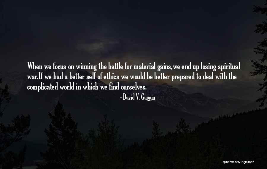 Up Quotes By David V. Gaggin Up Quotes By David V. Gaggin