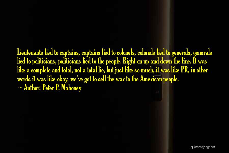 Up Sell Quotes By Peter P. Mahoney