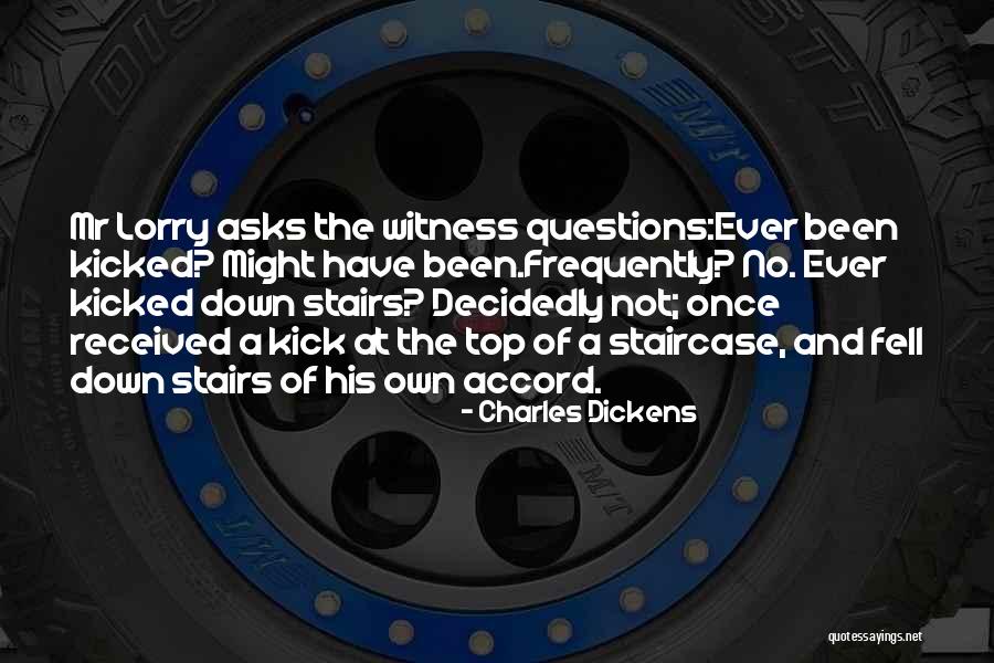 Up The Down Staircase Quotes By Charles Dickens