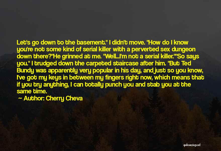 Up The Down Staircase Quotes By Cherry Cheva