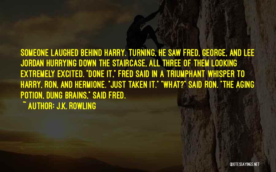 Up The Down Staircase Quotes By J.K. Rowling
