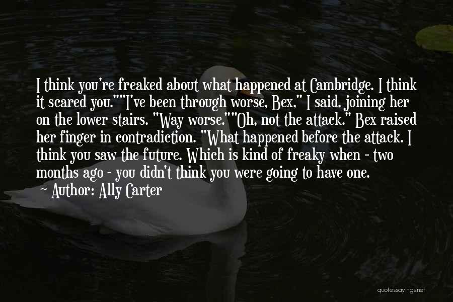 Up The Stairs Quotes By Ally Carter