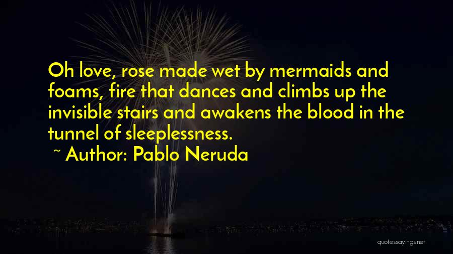 Up The Stairs Quotes By Pablo Neruda