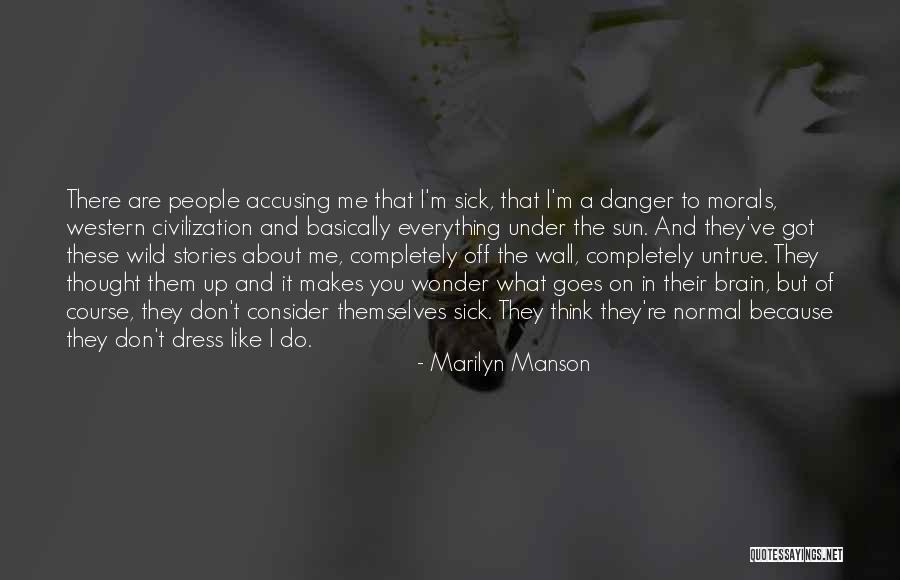 Up Thinking About You Quotes By Marilyn Manson Up Thinking About You Quotes By Marilyn Manson