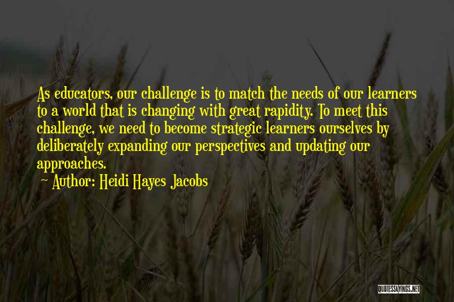 Updating Quotes By Heidi Hayes Jacobs